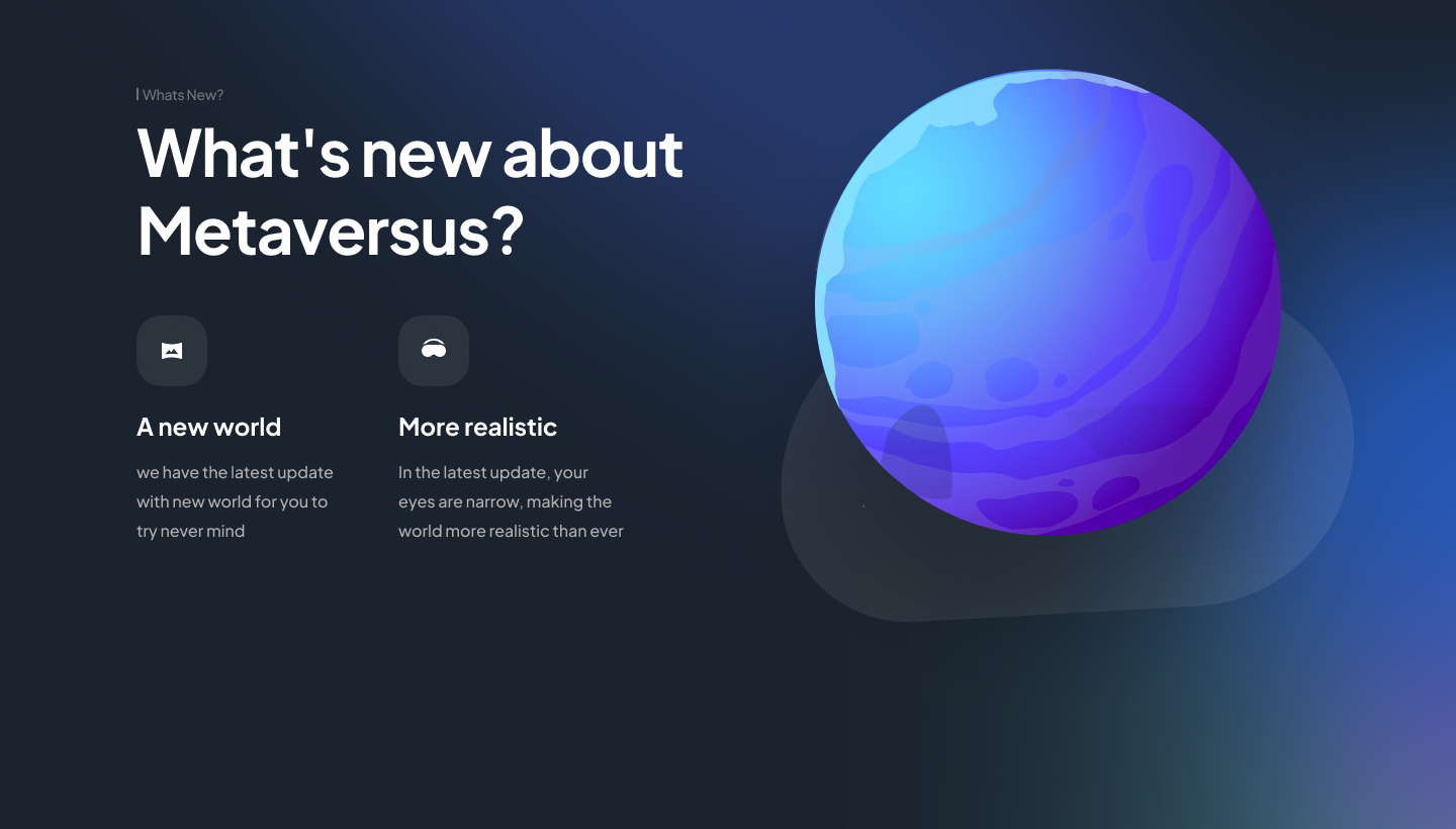 What's new about Metaversus